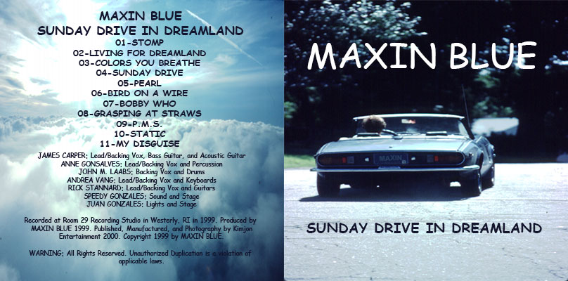 MAXIN BLUE COVER